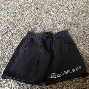 Hollister Men's Black Athletic Shorts